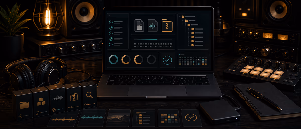 Guía práctica: QA técnico de sample packs