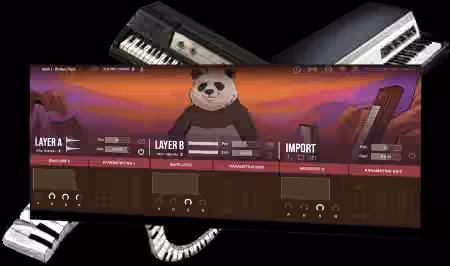 Clark Audio Lofi Panda Electric Pianos 2 Expansion v1.1 [WiN, MacOSX]