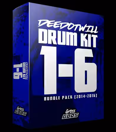 Deedotwill Drum Kits Vol.1-6 Bundle Pack [WAV, Plugins Presets]