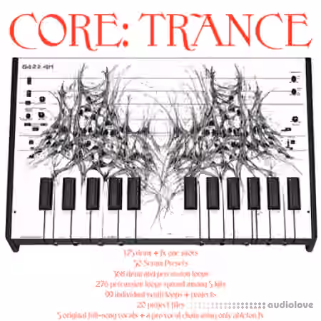 Electronic Samples Julien Earle Core: TRANCE [WAV, Synth Presets, DAW Templates]