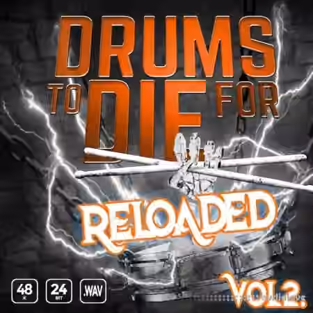 Epic Stock Media Drums To Die For Reloaded Vol 2 [WAV]