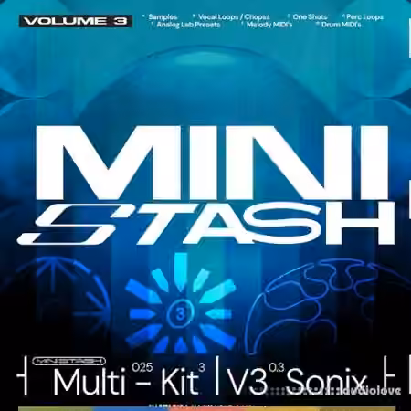 KXVI Ministash Vol.3 Multi Kit [WAV, MiDi, Synth Presets]