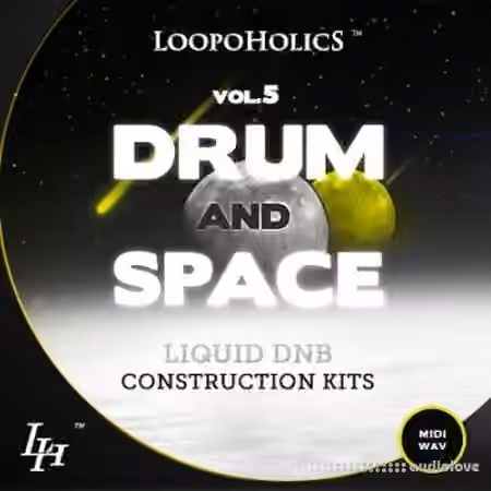 Loopoholics Drum and Space Vol.5 Liquid DnB Construction Kits [WAV, MiDi]