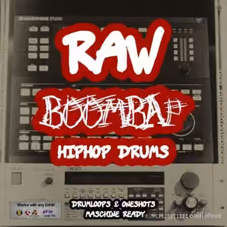 Scarebeatz Raw BoomBap HipHop Drums [WAV]