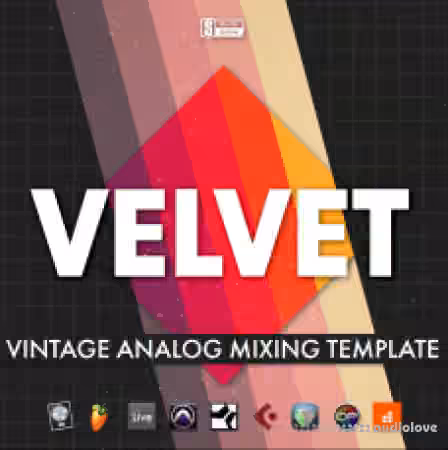 Slate Academy Velvet Vintage Analog Mix Template [DAW Templates]