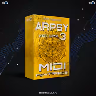 Sonicspore ARPSY 3 Psytrance Arpeggios [MiDi]