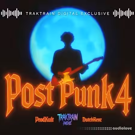 Traktrain Post-punk 4 Sample Pack By Prodkult X Dutch Revz [WAV]