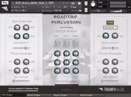 Triumph Audio Roadtrip Percussion v1.1.1 [KONTAKT]