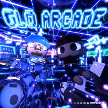 Tumfy and aye.shark Glo Arcade Production Suite [WAV, MiDi, Synth Presets]