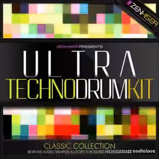 Zenhiser Ultra Techno Drum Kit [WAV]